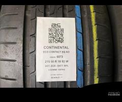 4 GOMME USATE 215/50R18 92 W CONTINENTAL - ESTIVE - 2