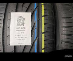 2 GOMME USATE 215/40R17 87 Y UNIROYAL - ESTIVE