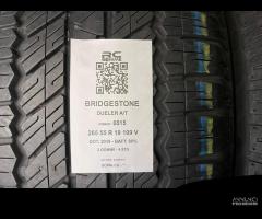 2 gomme usate 265 55 r 19 109v bridgestone - 4 stg