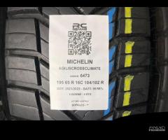 4 GOMME USATE 195/65R 16C 104/102R MICHELIN -4 STG