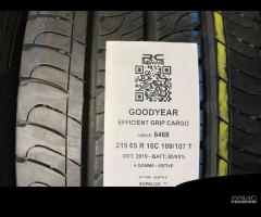 4 GOMME USATE 215/65R16C 109/107 T GOODYEAR - ESTI