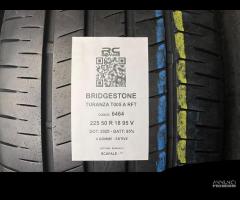 4 gomme usate 225/50r18 95 v bridgestone - estive - 2