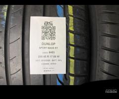 4 gomme usate 205/45r17 88 w dunlop - estive