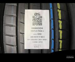 4 gomme usate 205/45r17 88 v hankook - estive - 2