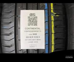 4 gomme usate 205/60r16 92 h continental - estive - 2