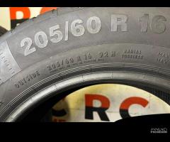 4 gomme usate 205/60r16 92 h continental - estive - 8