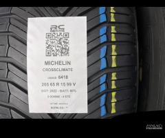 2 gomme usate 205 65 r 15 michelin- 4 stg