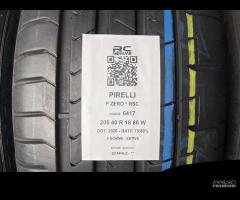 4 gomme usate 205/40r18 86 w pirelli - estive