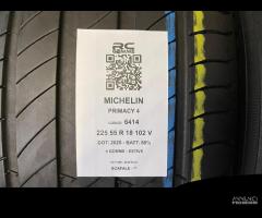 4 GOMME USATE 225 55 r 18 102 V MICHELIN - ESTIVE - 2