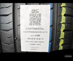 4 gomme usate 195/55r16 87h continental - estive - 2