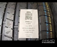 2 gomme usate 245 35 r zr20 91 y pirelli