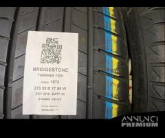 2 gomme usate 215 55 r 17 98 w bridgestone