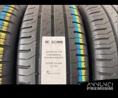 4 gomme usate 165/60/15 continental estive