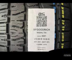 4 gomme usate 215/65r15 95 s bfgoodrich- 4 stg