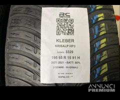 2 gomme usate 195 65 r15 91h kleber