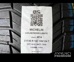 4 gomme usate 215 65 R 16 C 106/104 T MICHELIN