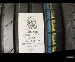 4 GOMME USATE 225/45R18 91W  HANKOOK - ESTIVE - 2