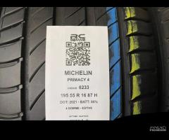 4 gomme usate 195 55 r 16 87 H MICHELIN - 2