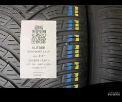 4 gomme usate 215/55r18 99 v kleber - 4 stg - 2