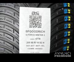 4 gomme usate 205 60 r 16 92 h bfgoodrich - 2