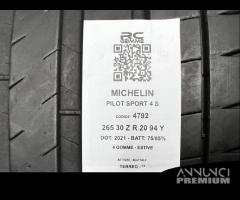 4 gomme usate 265 30 z r 20 94 y michelin