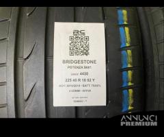 4 gomme usate 225 40 r 18 92 y bridgestone - 2