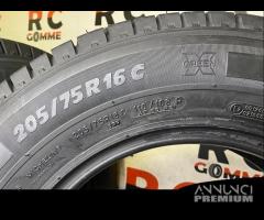 4 gomme usate 205 75 r 16c 110/108 r michelin