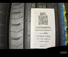 2 gomme usate 215 60 r 17 96 h continental