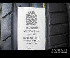 2 gomme usate 235 35 Z R 19 91 Y HANKOOK