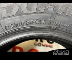 2 gomme usate 225 65 R 16 C 112/110 R BRIDGESTONE - 7