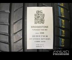 4 gomme usate 205 55 r 17 91 w bridgestone