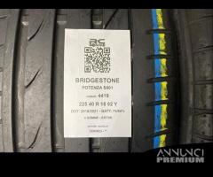 4 gomme usate 225 40 r 18 92 y bridgestone - 2