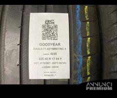 4 gomme usate 225 45 r 17 94 y goodyear