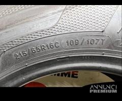 2 gomme usate 215 65 R 16C 109/107 T KLEBER