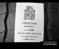 2 gomme usate 235 65 R 16 C 115/113 R FIRESTONE - 5