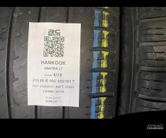 4 GOMME USATE 215 60 R 16C 103/101 T HANKOOK - EST - 2