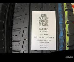 2 GOMME USATE 215/75R16C 116/114 R KLEBER - ESTIVE