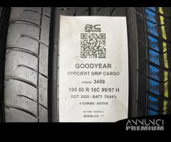 4 gomme usate 195 60 r16c 99/97 h goodyear