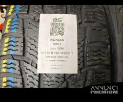 2 gomme usate 215 60 r 16c 103/101 t nokian - 6