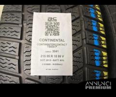 2 gomme usate 215 55 r 18 99 v continental