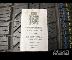 2 gomme usate 255 60 r 18 112 v continental