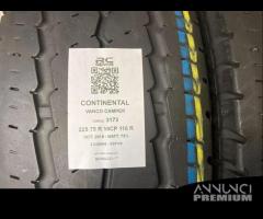 2 gomme usate 225 75 r 16cp 116 r continental - 2