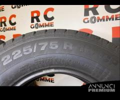 2 gomme usate 225 75 r 16cp 116 r continental - 4