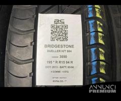 4 gomme usate 195 * r r15 94 r bridgestone