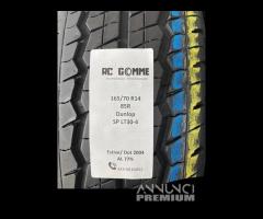 2 Gomme Usate 165 70 14 85R Dunlop estive - 3