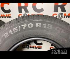 4 gomme usate 215 70 r 15cp 109 r continental