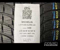 2 gomme usate 235 60 r 18 107 h michelin