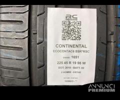 2 gomme usate 225 45 r 19 96 w continental