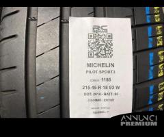 2 gomme usate 215 45 r 18 93 w michelin - 5