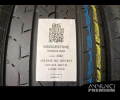 4 gomme usate 205 65 r 16c 107/105 t bridgestone